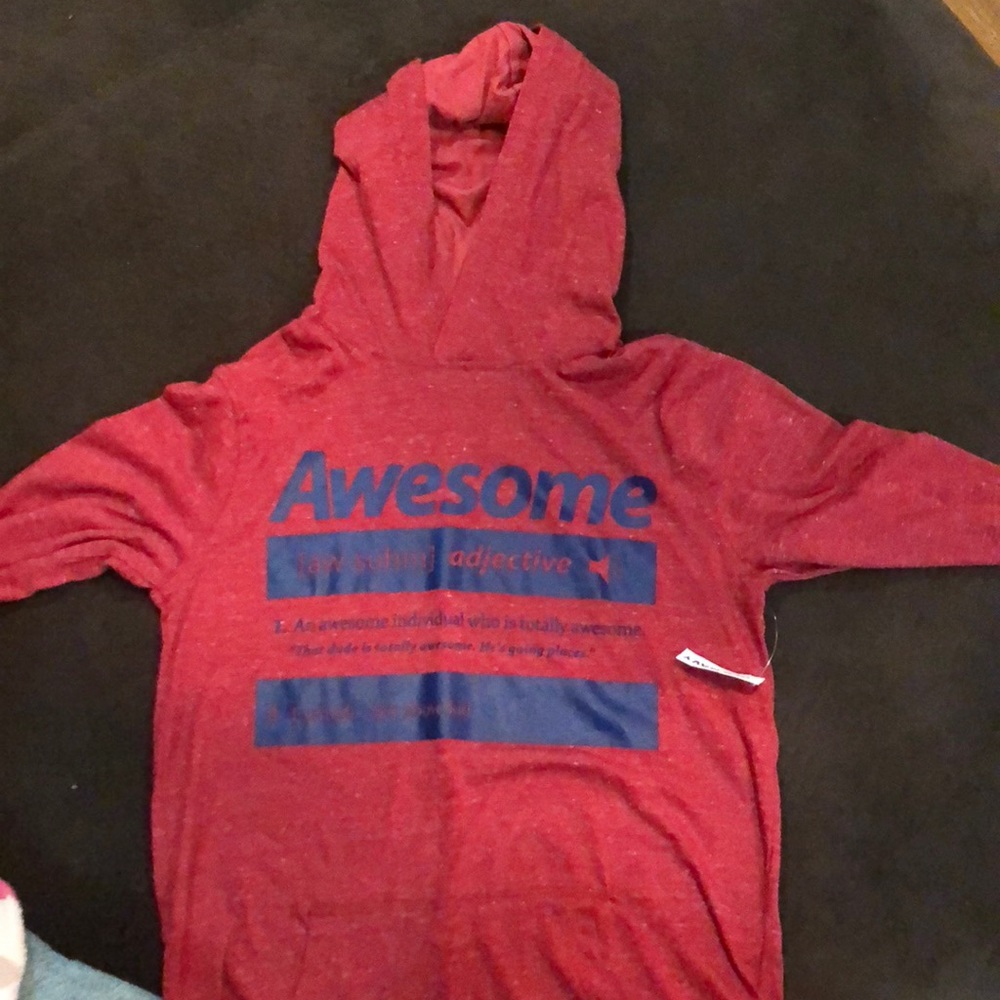 Boys Long sleeve Graphic tee with hood